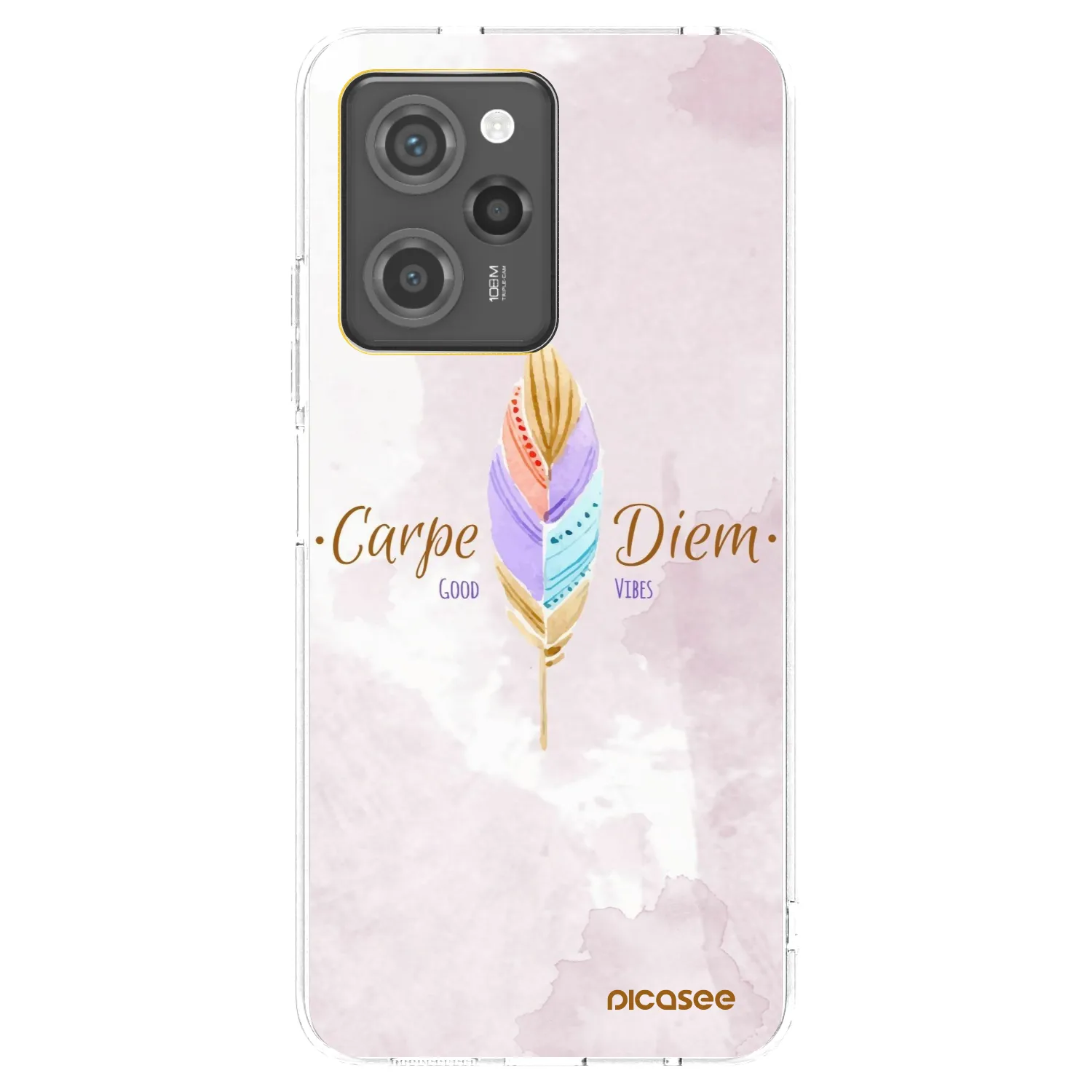 Picasee silikonski prozorni ovitek za Xiaomi Poco X5 Pro - Carpe Diem