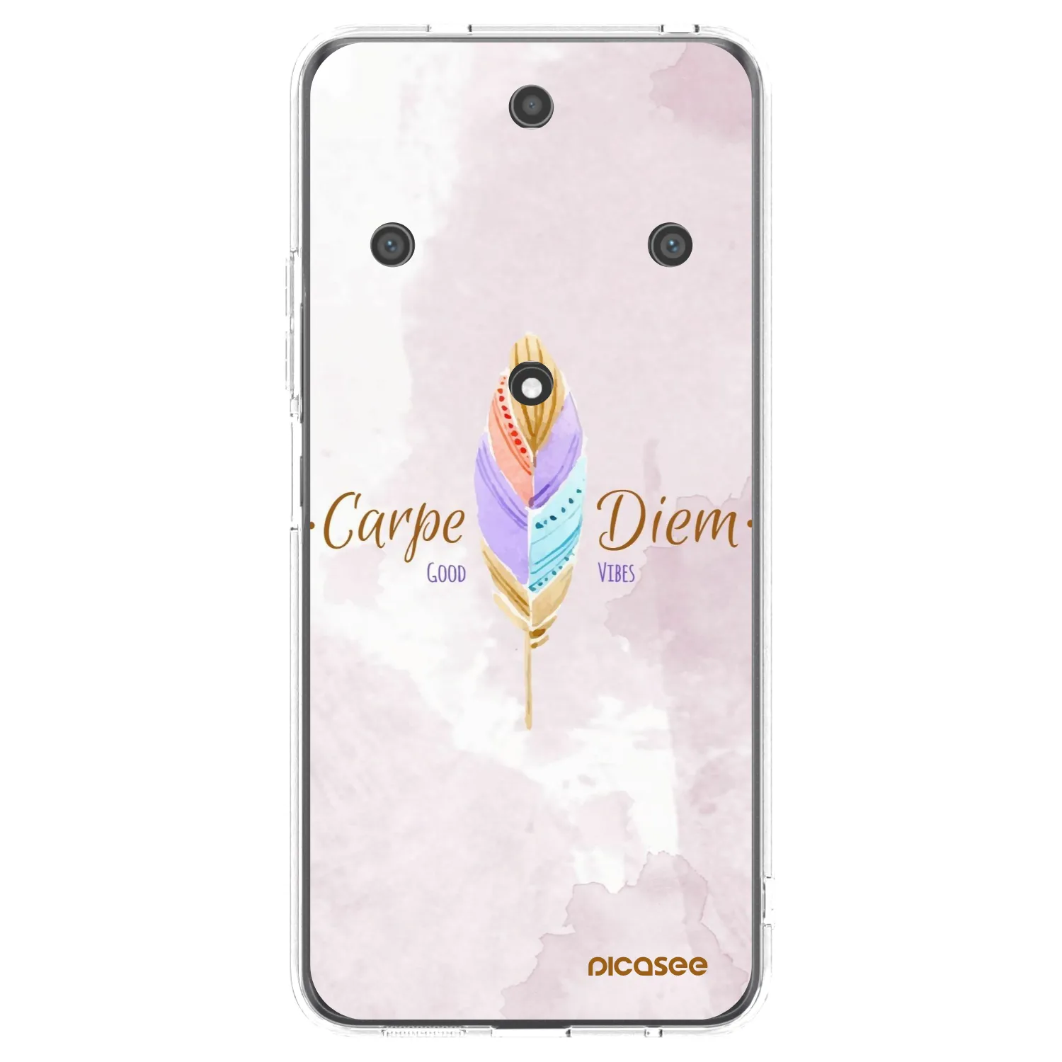 Picasee silikonski prozorni ovitek za Honor Magic5 Lite 5G - Carpe Diem