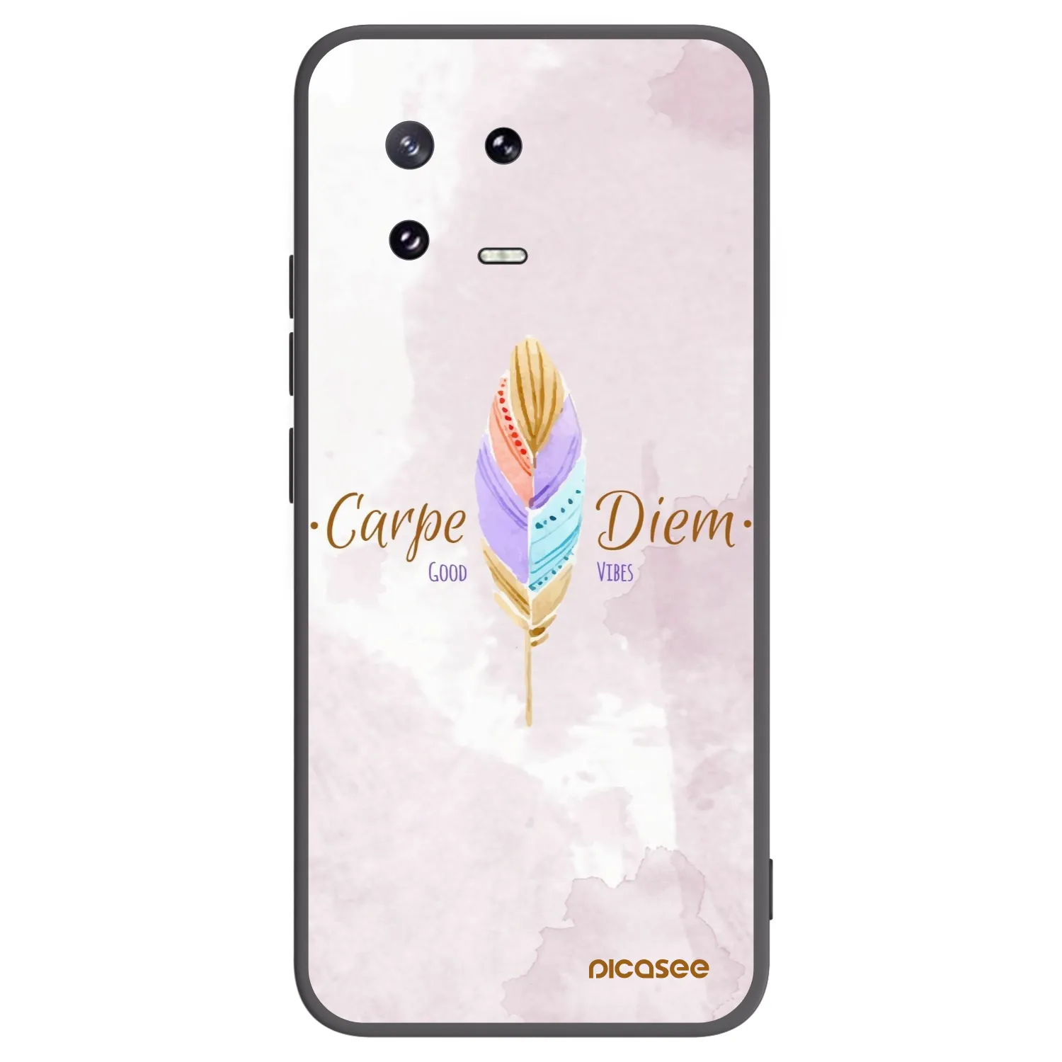 Picasee silikonski črni ovitek za Xiaomi 13 Pro - Carpe Diem