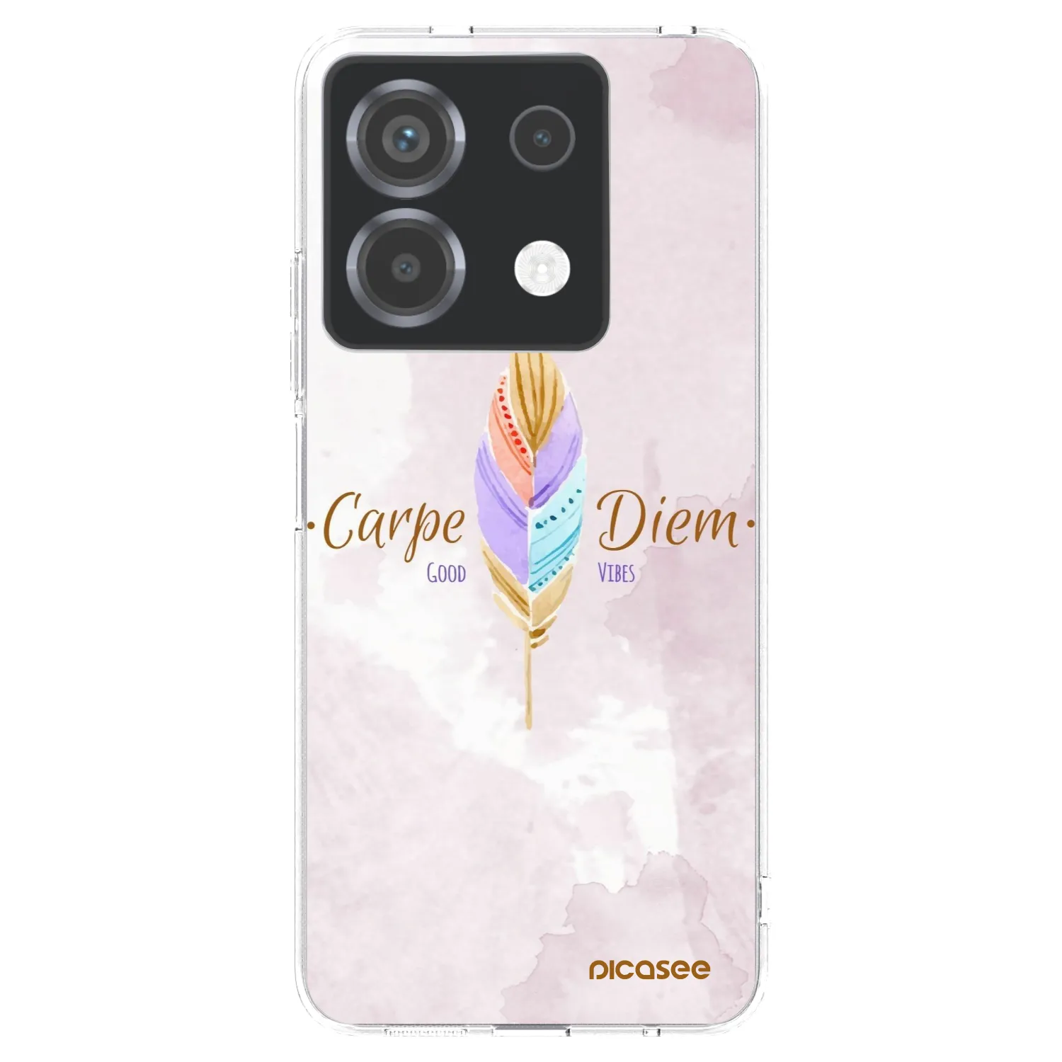 Picasee silikonski prozorni ovitek za Xiaomi Poco X6 - Carpe Diem