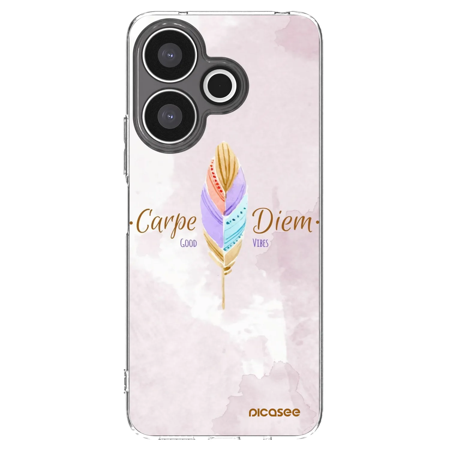 Picasee silikonski prozorni ovitek za Xiaomi Redmi 13 4G - Carpe Diem