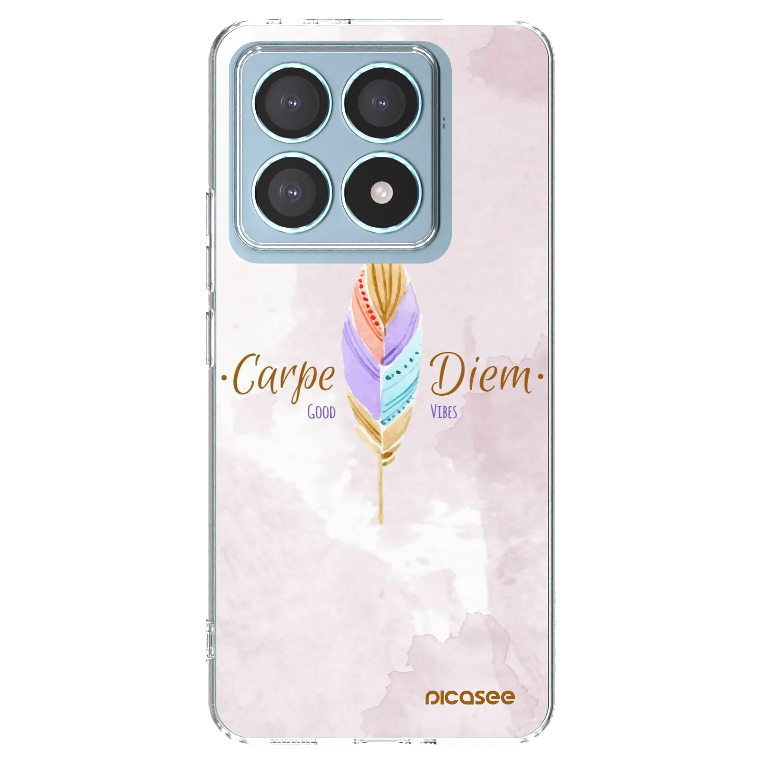 Picasee silikonski prozorni ovitek za Xiaomi 14T Pro - Carpe Diem