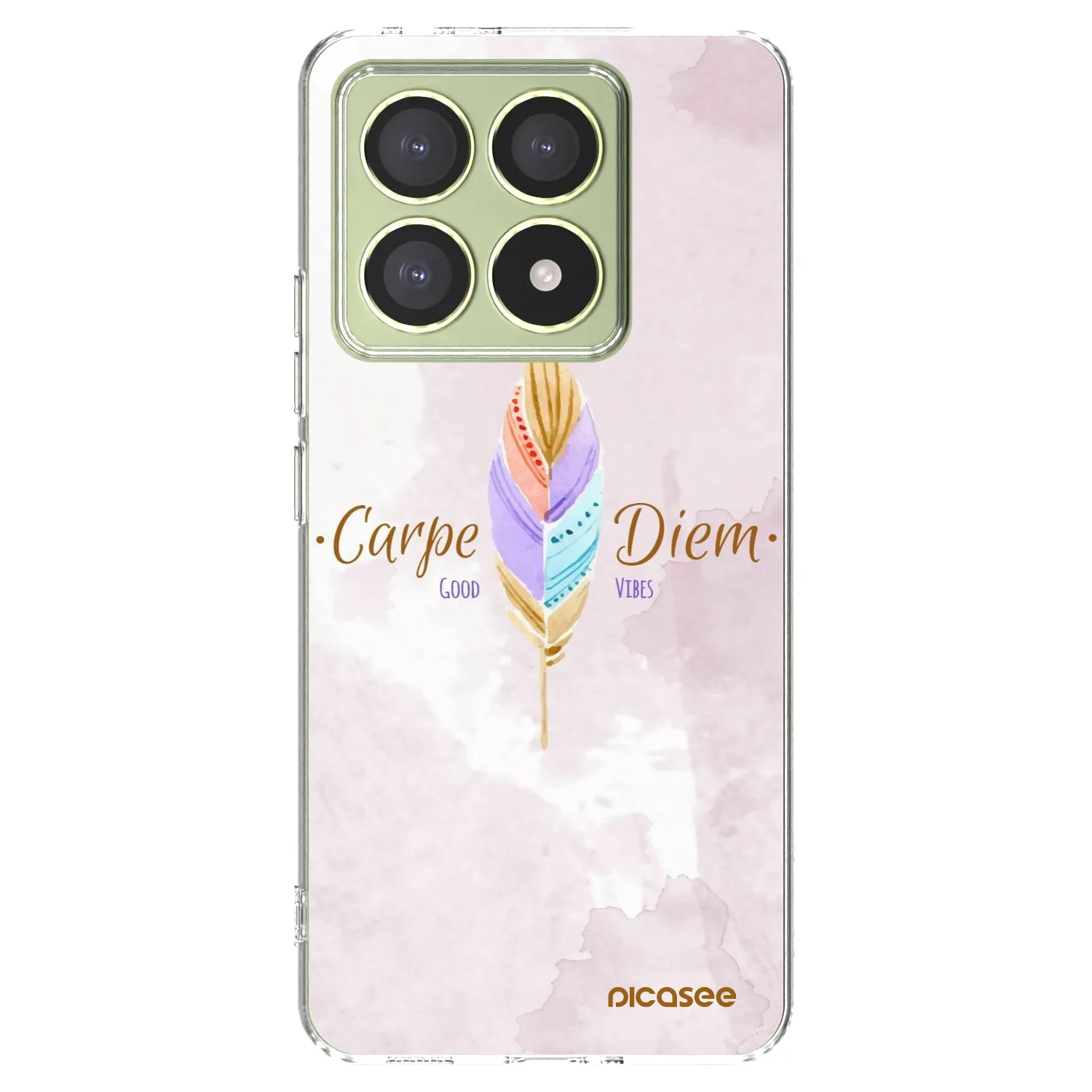 Picasee silikonski prozorni ovitek za Xiaomi 14T - Carpe Diem
