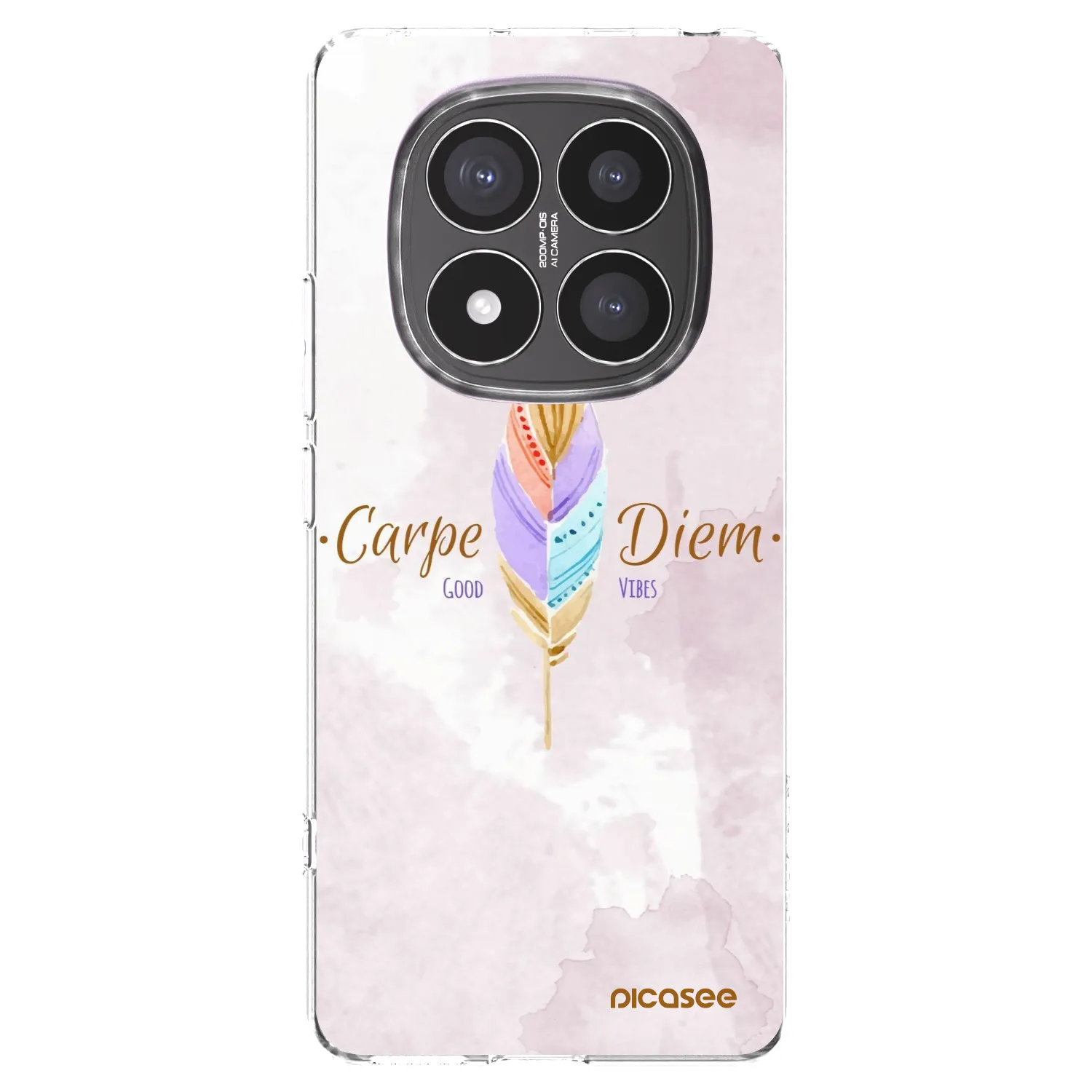 Picasee silikonski prozorni ovitek za Xiaomi Redmi Note 14 Pro+ 5G - Carpe Diem