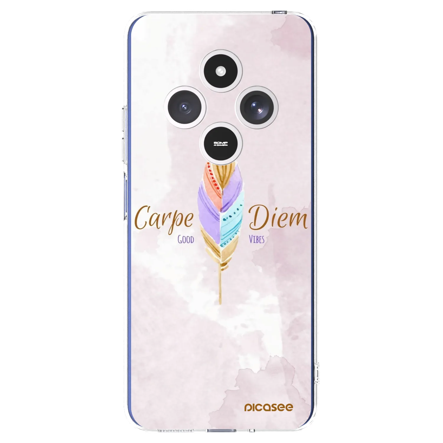 Picasee silikonski prozorni ovitek za Xiaomi Redmi 14C - Carpe Diem