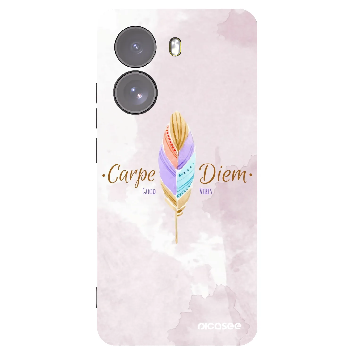 Picasee silikonski črni ovitek za Xiaomi Poco X7 - Carpe Diem