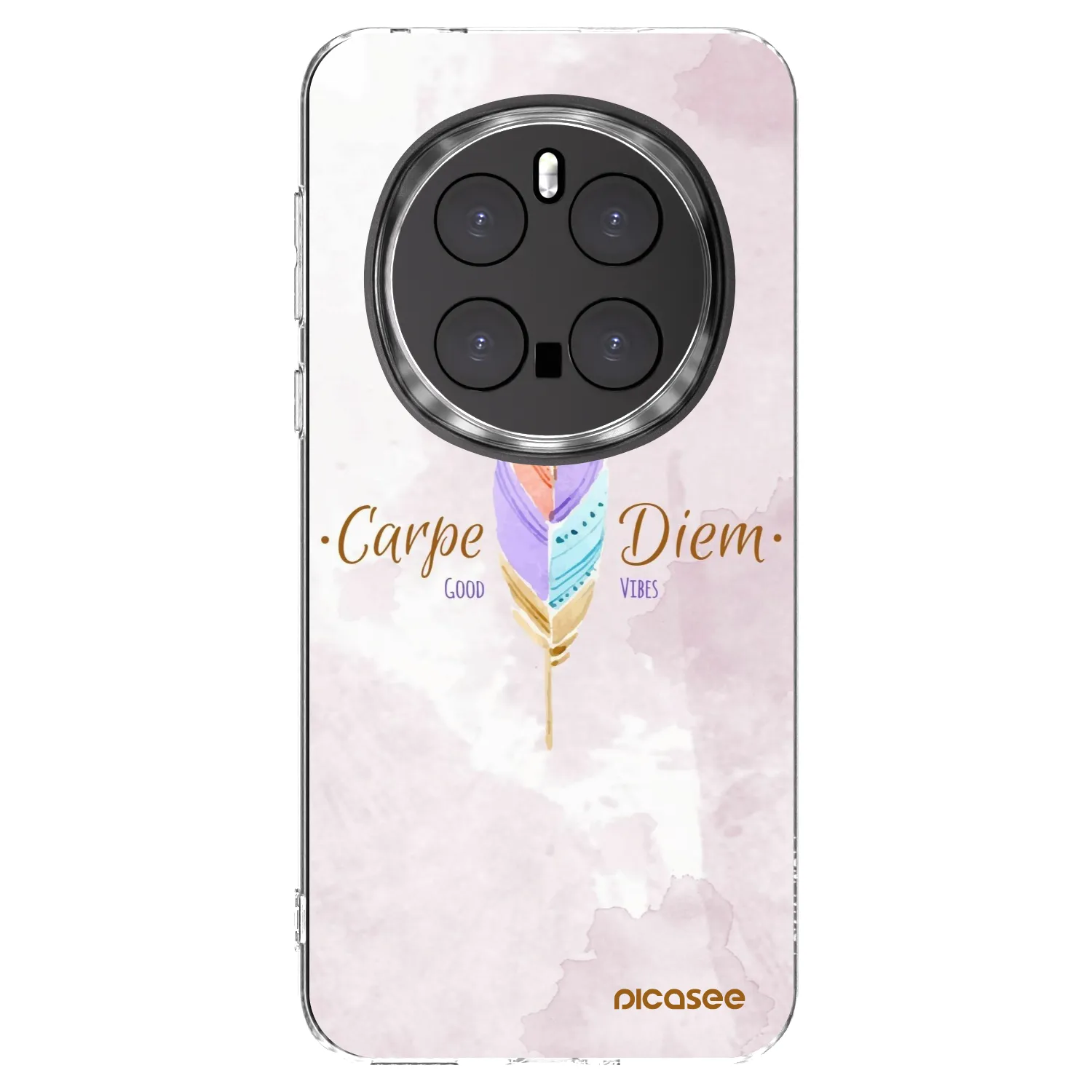 Picasee silikonski prozorni ovitek za Honor Magic7 Pro 5G - Carpe Diem