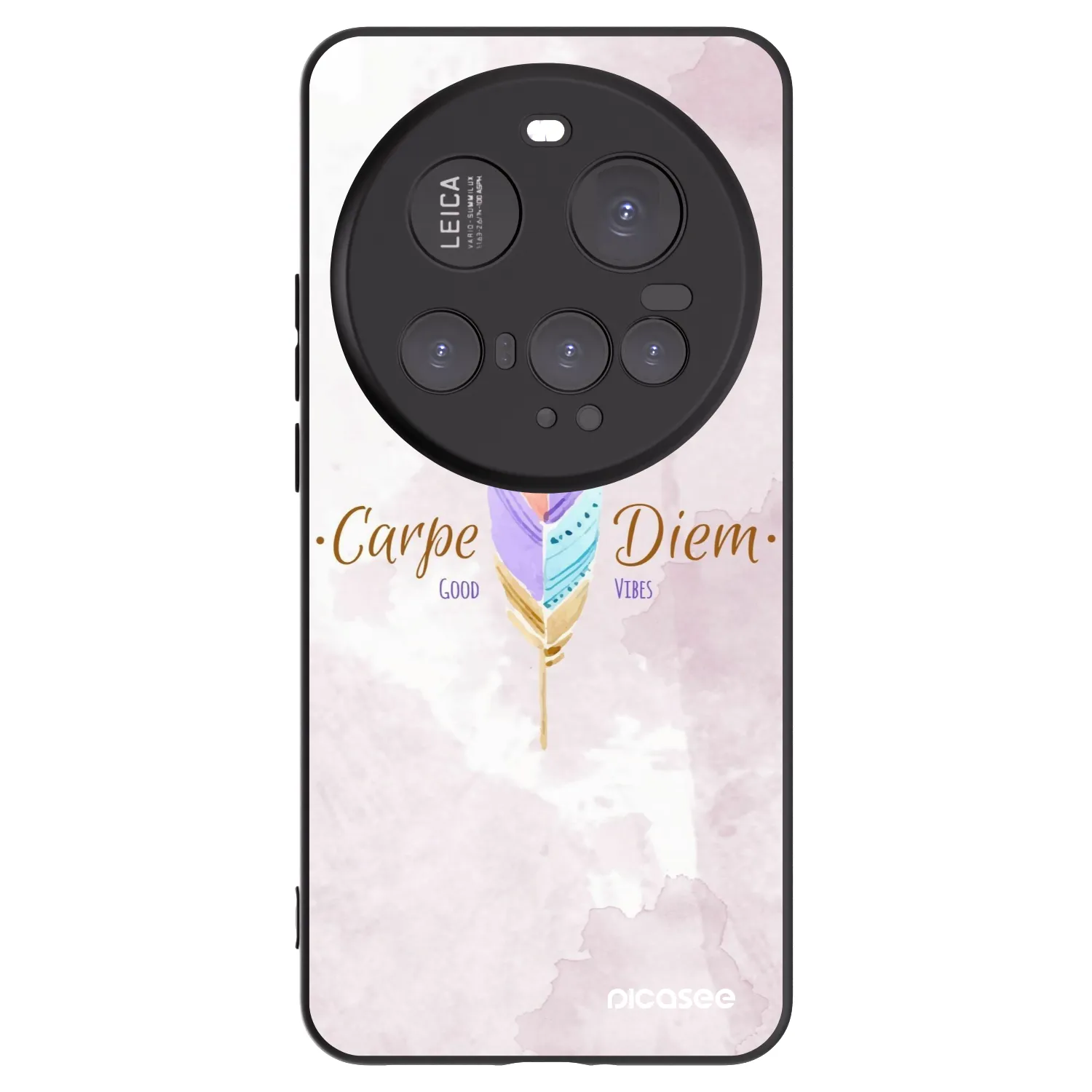 Picasee silikonski črni ovitek za Xiaomi 15 Ultra - Carpe Diem