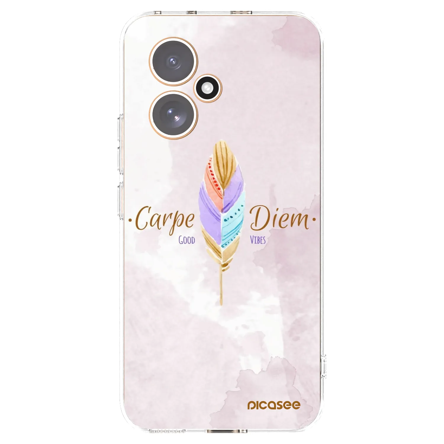 Picasee silikonski prozorni ovitek za Honor 400 5G - Carpe Diem