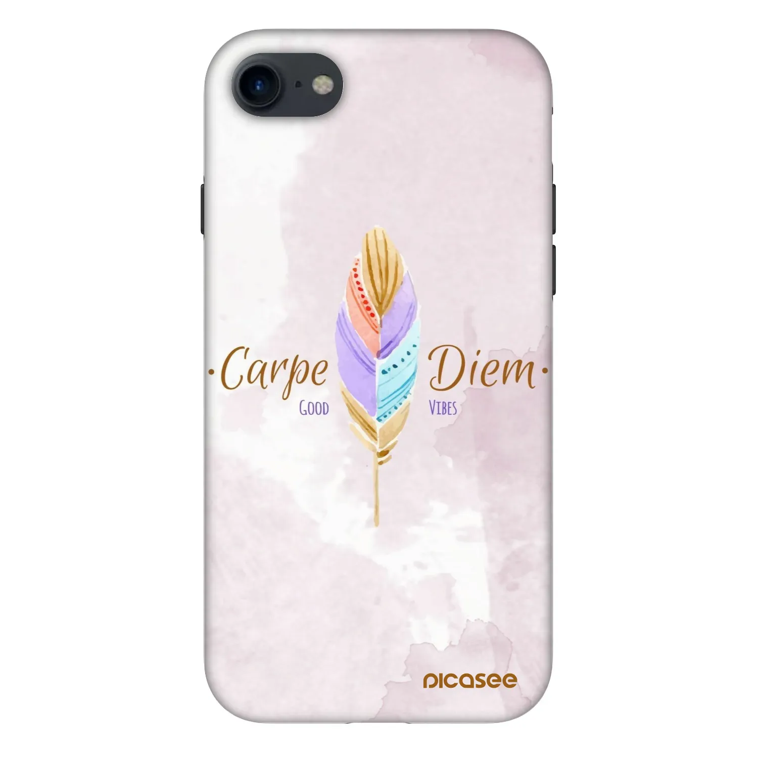 Picasee Fashion Case za Apple iPhone SE 2022 - Carpe Diem