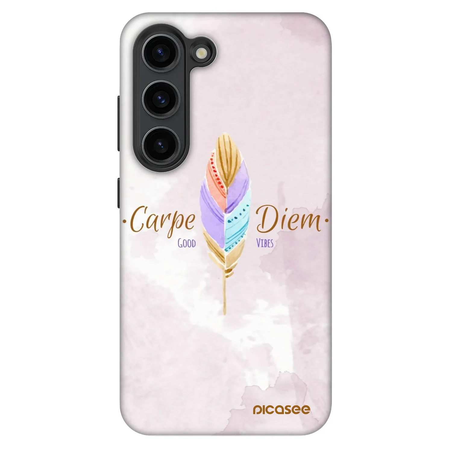 Picasee Fashion Case za Samsung Galaxy S23 5G - Carpe Diem