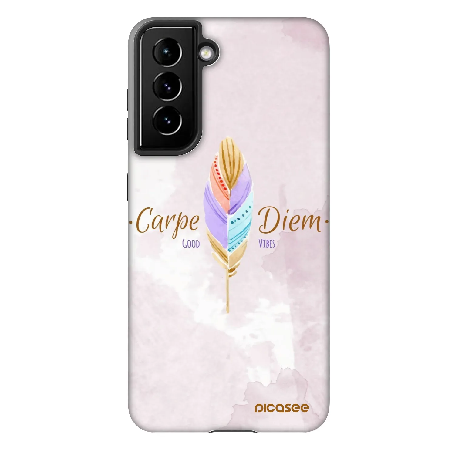 Picasee Fashion Case za Samsung Galaxy S21 FE 5G - Carpe Diem