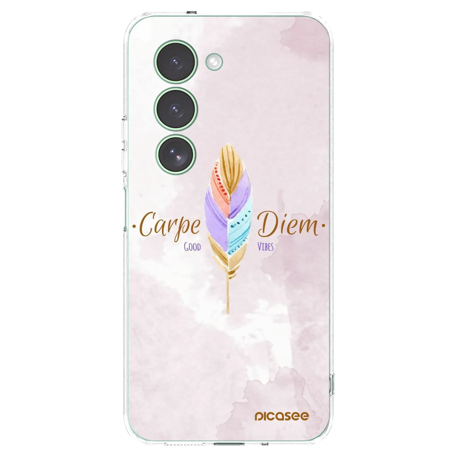 Picasee silikonski prozorni ovitek za Xiaomi Redmi 15 5G - Carpe Diem