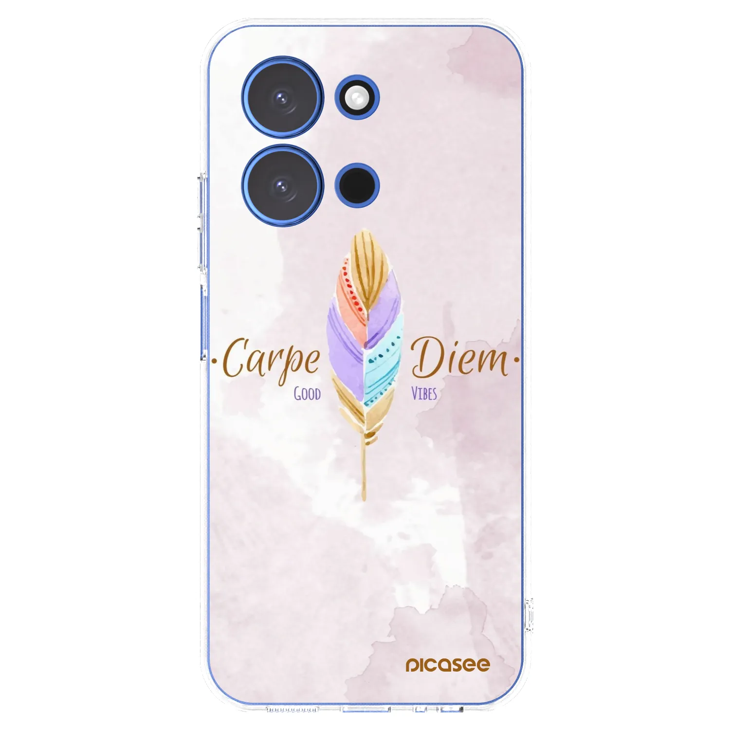 Picasee silikonski prozorni ovitek za Xiaomi Redmi 15C 4G - Carpe Diem