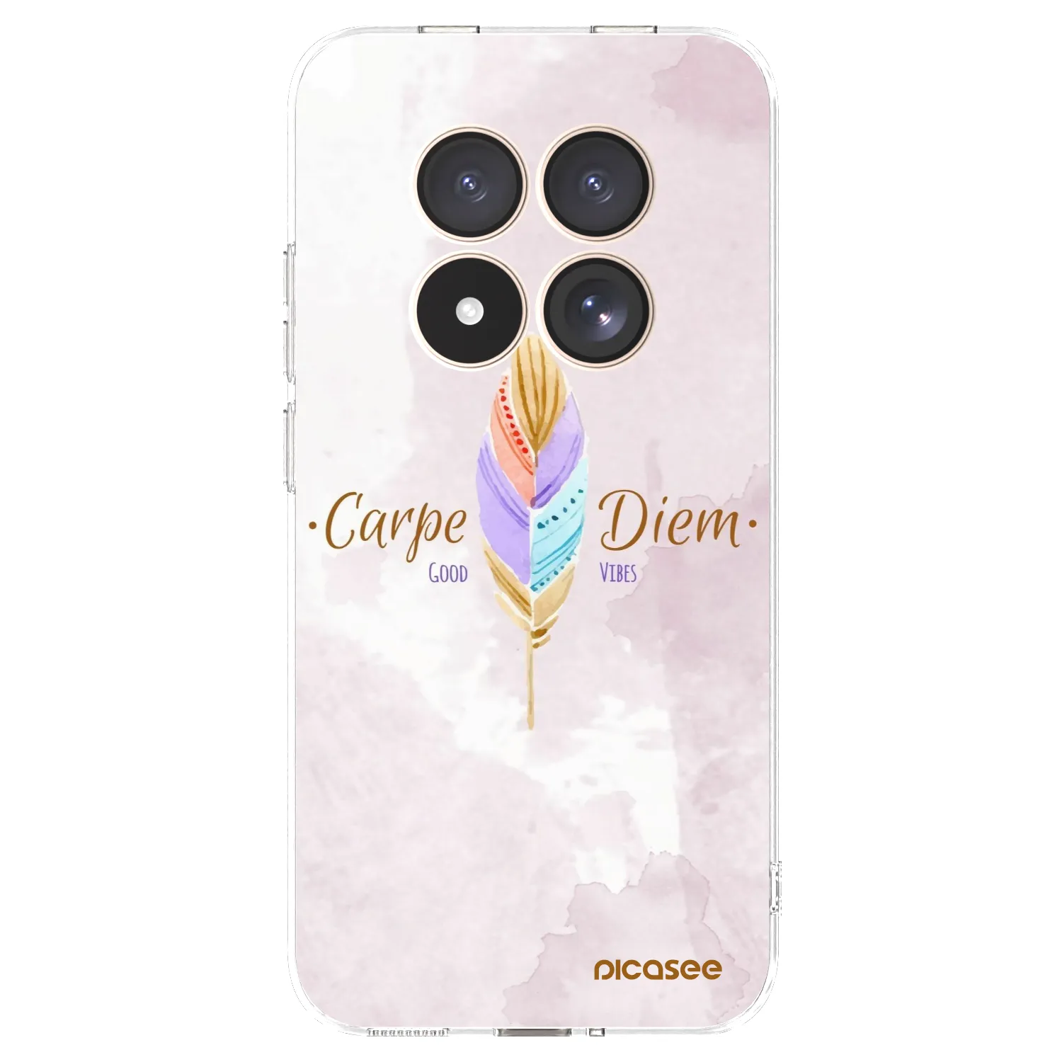 Picasee silikonski prozorni ovitek za Xiaomi Redmi Note 15 Pro 4G - Carpe Diem