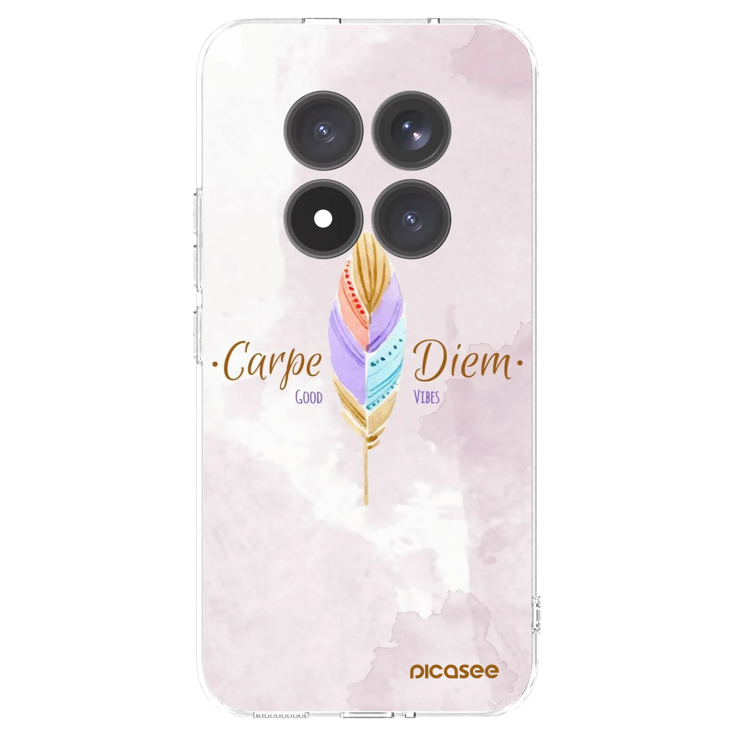 Picasee silikonski prozorni ovitek za Xiaomi Redmi Note 15 Pro+ - Carpe Diem