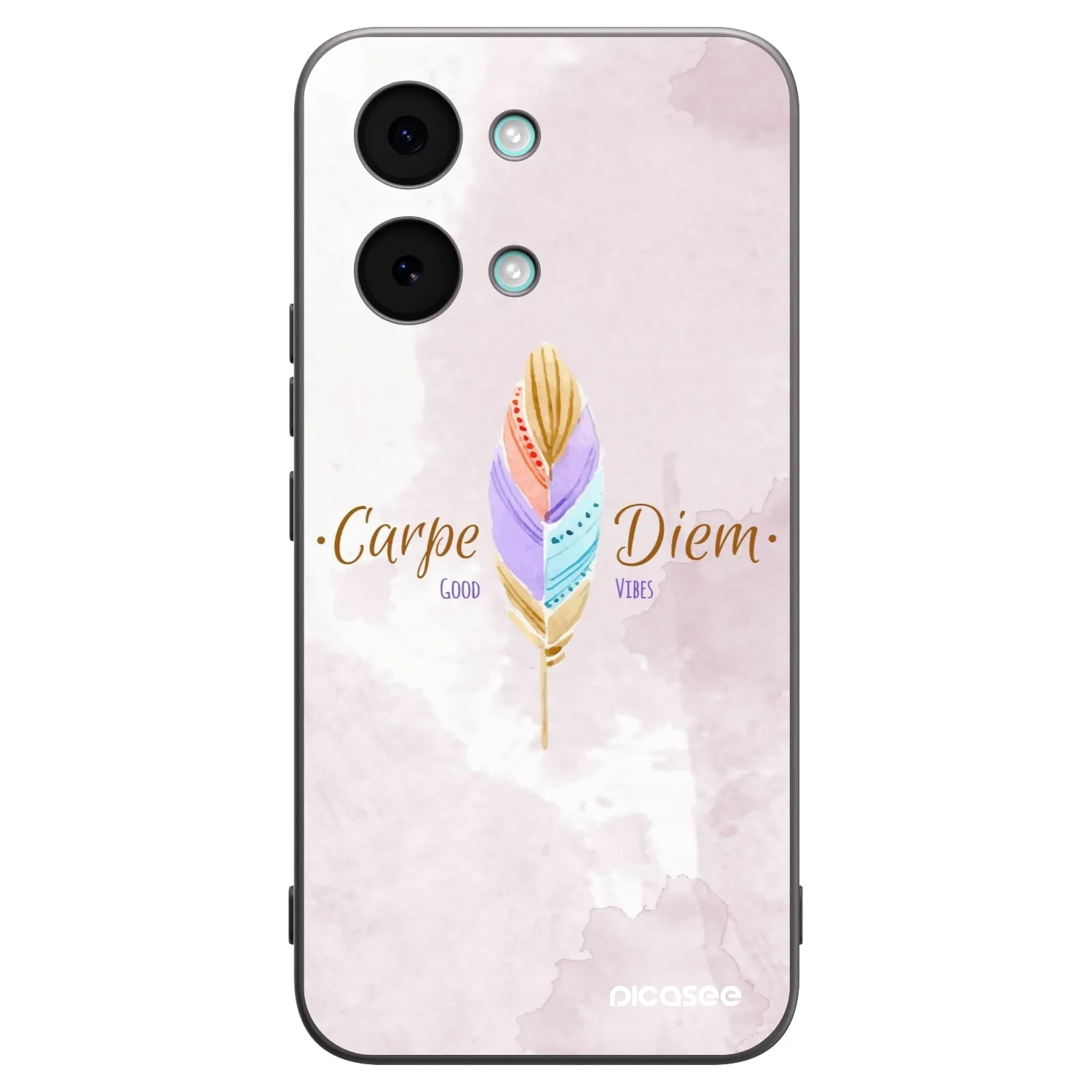 Picasee silikonski črni ovitek za Xiaomi Poco X8 Pro Max - Carpe Diem
