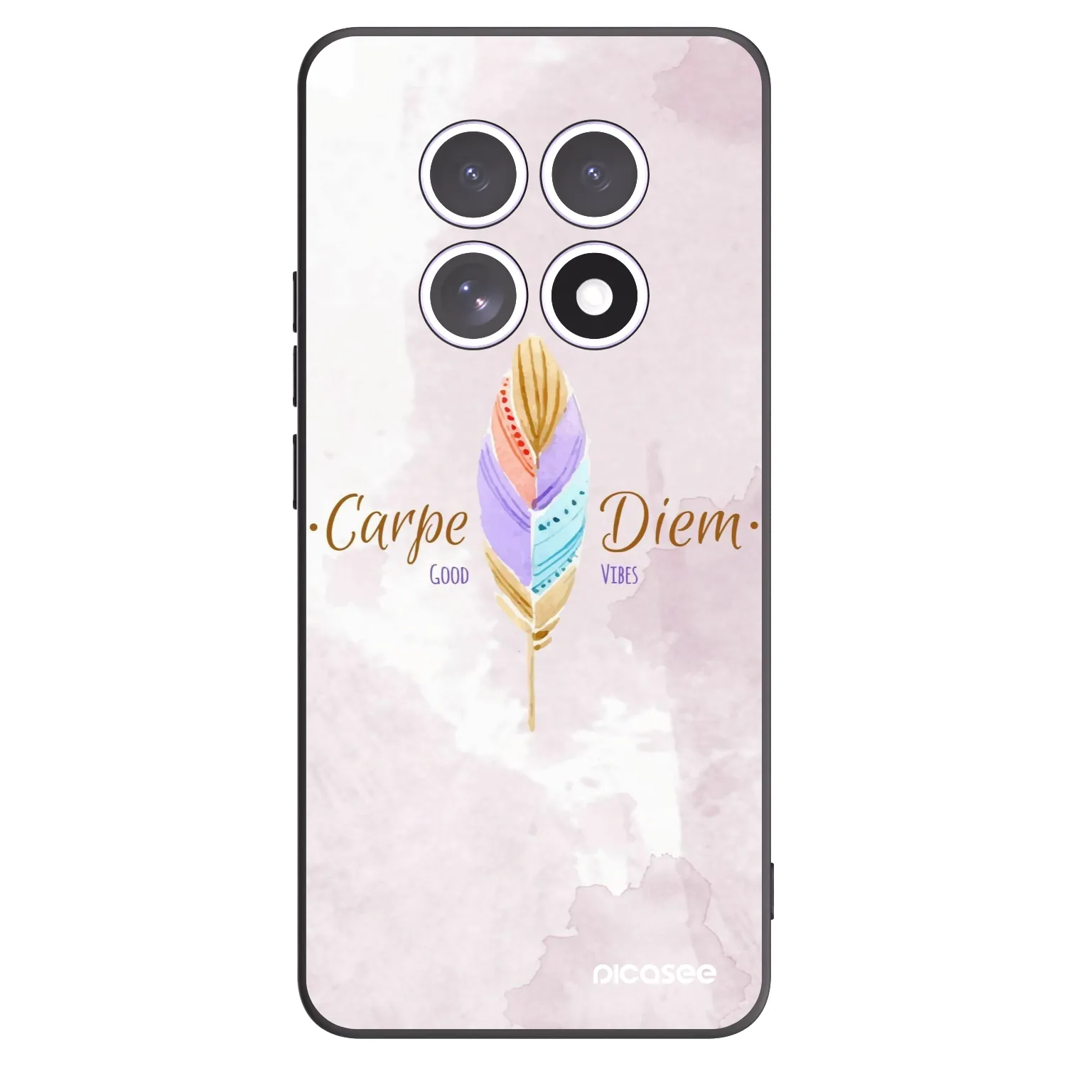 Picasee silikonski črni ovitek za Xiaomi Redmi Note 15 5G - Carpe Diem