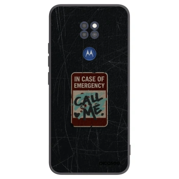 Ovitek za Motorola Moto G9 Play - EMERGENCY