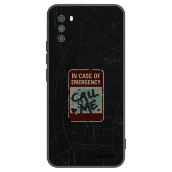 Picasee silikonski črni ovitek za Xiaomi Poco M3 - EMERGENCY