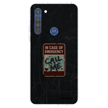 Ovitek za Motorola Moto G8 - EMERGENCY