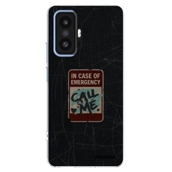 Picasee silikonski prozorni ovitek za Xiaomi 11T - EMERGENCY