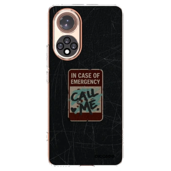 Picasee silikonski prozorni ovitek za Huawei Nova 9 - EMERGENCY