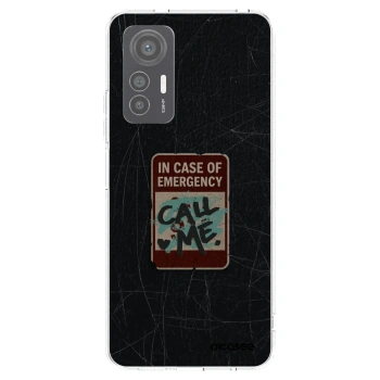 Picasee silikonski prozorni ovitek za Xiaomi 12 Lite - EMERGENCY