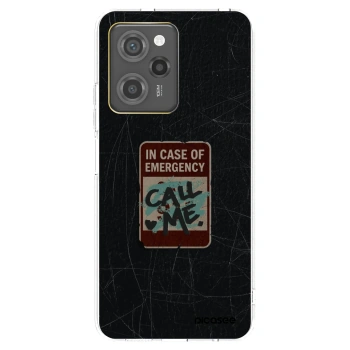Picasee silikonski črni ovitek za Xiaomi Poco X5 Pro - EMERGENCY