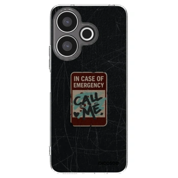 Picasee silikonski prozorni ovitek za Xiaomi Redmi 13 4G - EMERGENCY