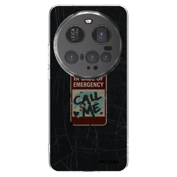 Picasee silikonski prozorni ovitek za Xiaomi 15 Ultra - EMERGENCY