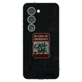 Picasee silikonski prozorni ovitek za Xiaomi Redmi 15 5G - EMERGENCY