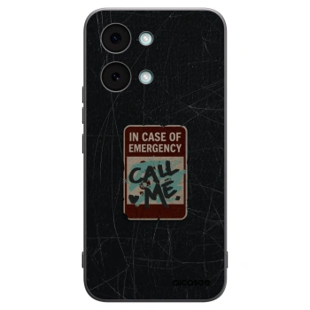 Picasee silikonski črni ovitek za Xiaomi Poco X8 Pro Max - EMERGENCY