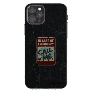 Picasee silikonski prozorni ovitek za Apple iPhone 11 Pro - EMERGENCY