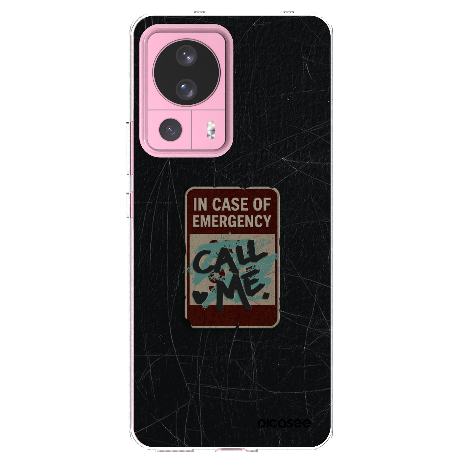 Picasee silikonski prozorni ovitek za Xiaomi 13 Lite - EMERGENCY