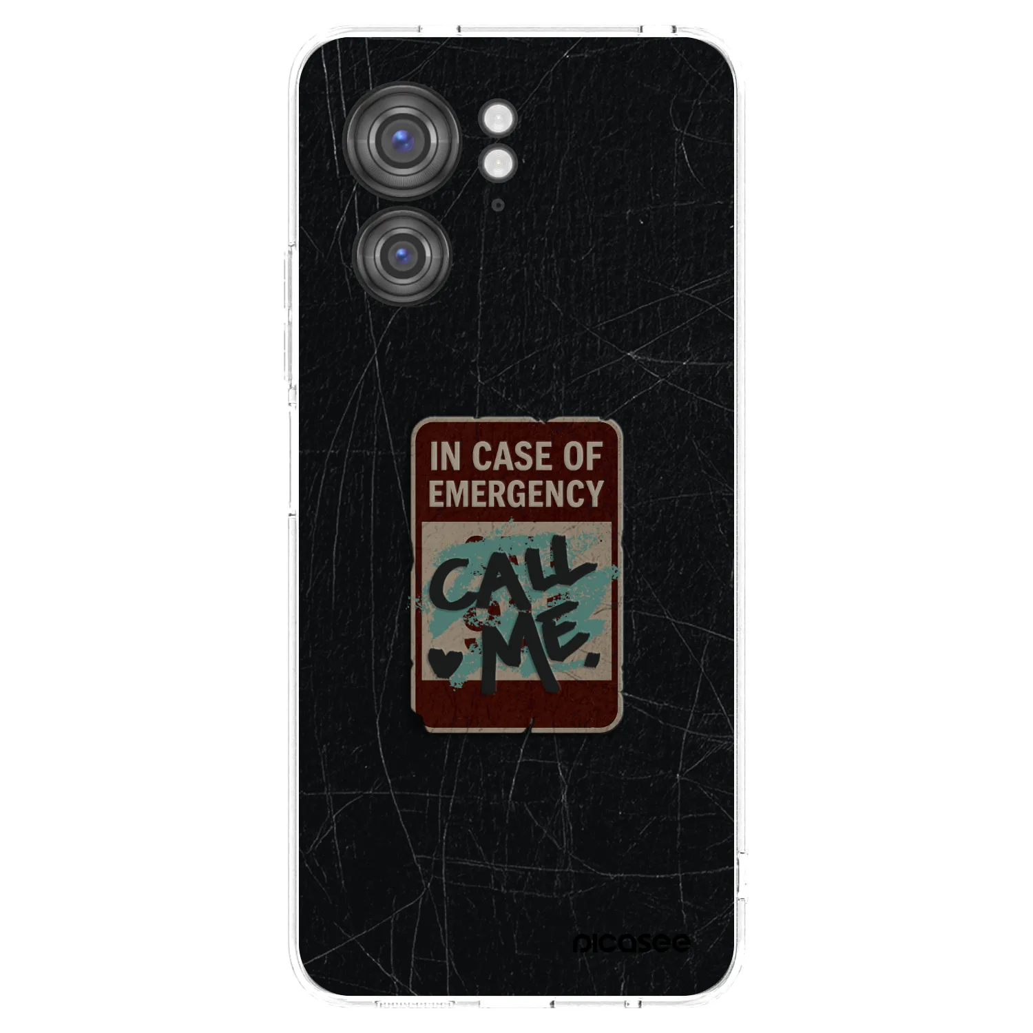 Picasee silikonski prozorni ovitek za Motorola Edge 40 - EMERGENCY