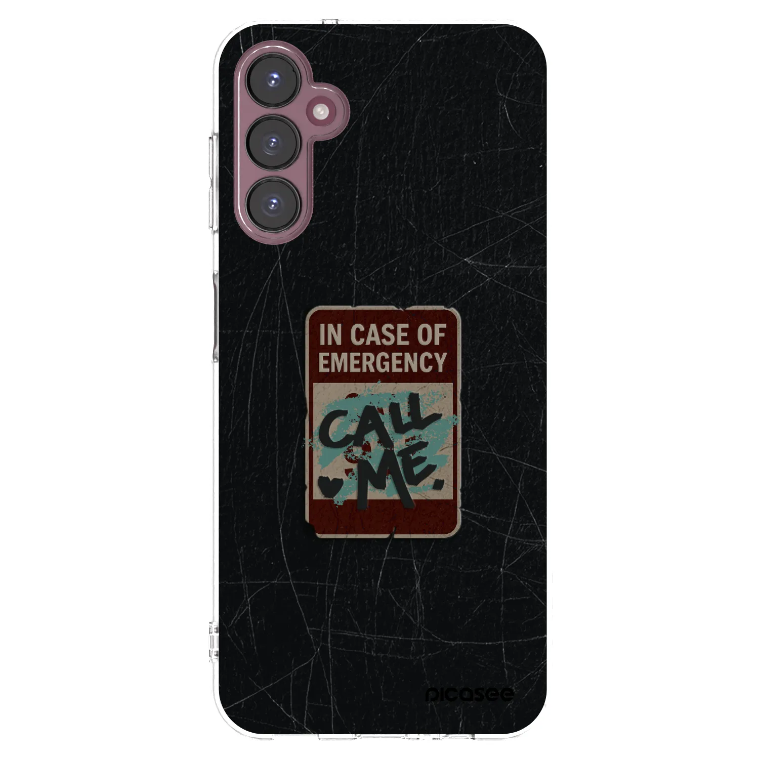 Picasee silikonski prozorni ovitek za Samsung Galaxy A05s A057G - EMERGENCY