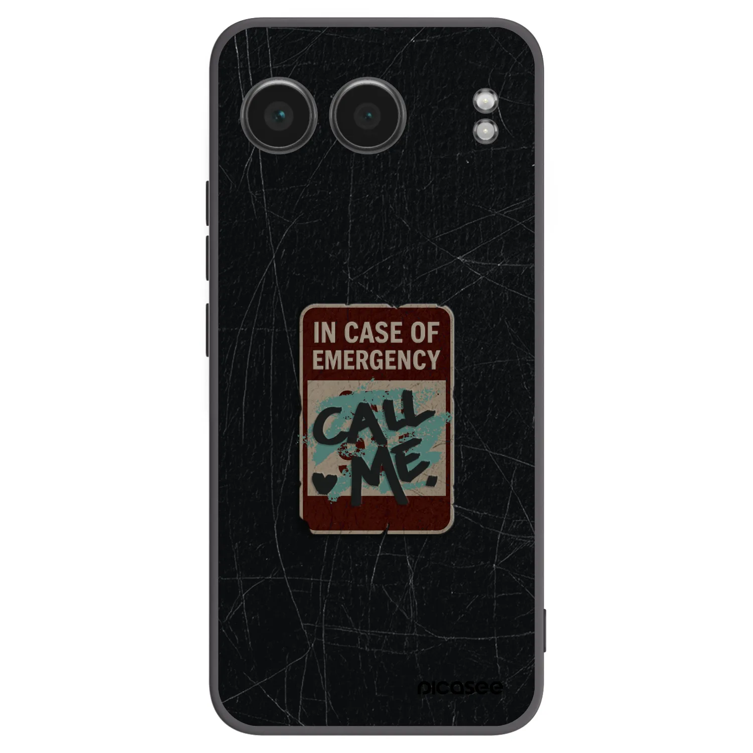 Picasee silikonski črni ovitek za OnePlus Nord 4 - EMERGENCY