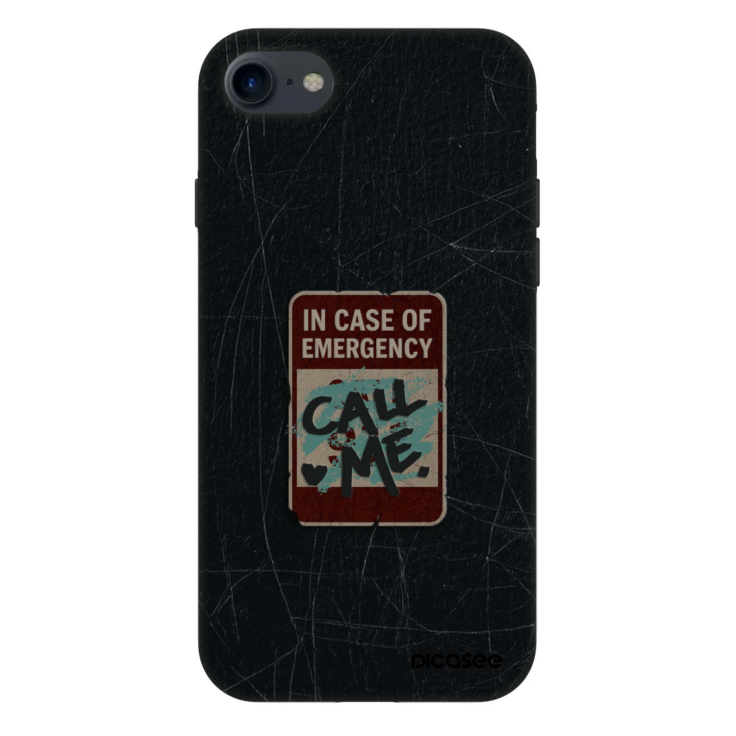 Picasee Fashion Case za Apple iPhone 8 - EMERGENCY