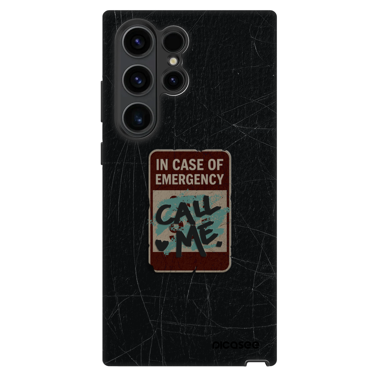 Picasee Fashion Case za Samsung Galaxy S22 Ultra 5G - EMERGENCY