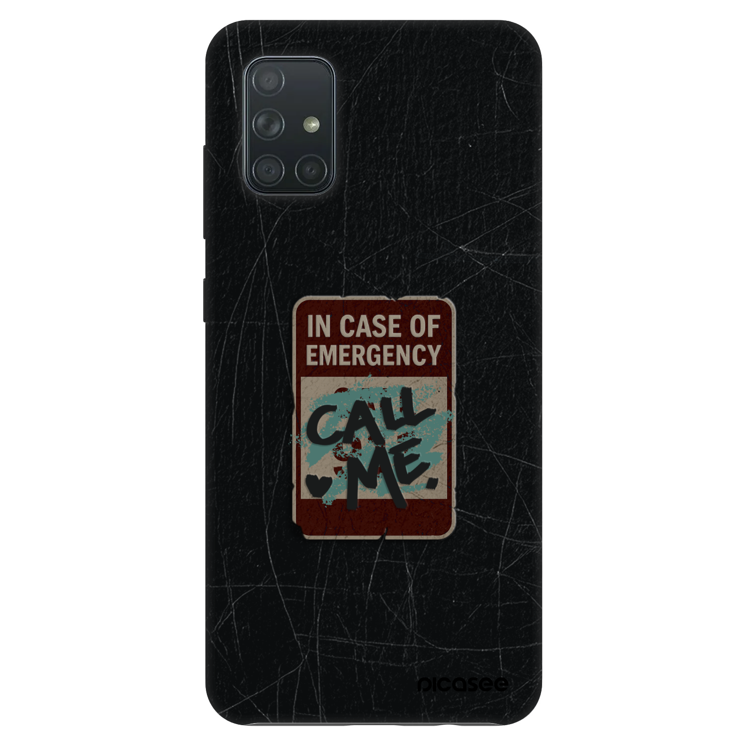 Picasee Fashion Case za Samsung Galaxy A71 A715F - EMERGENCY