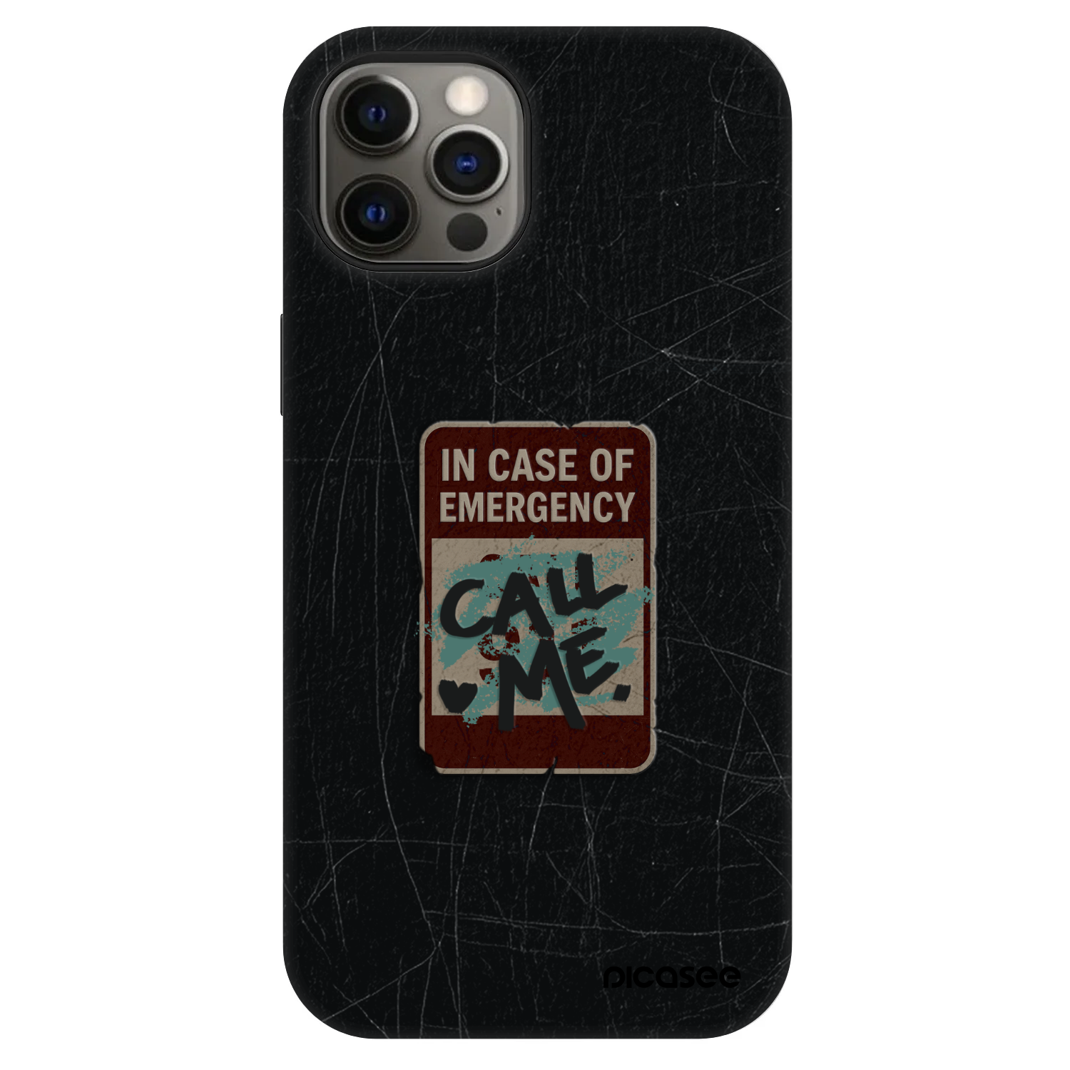 Picasee Fashion Case MagSafe za Apple iPhone 12 - EMERGENCY