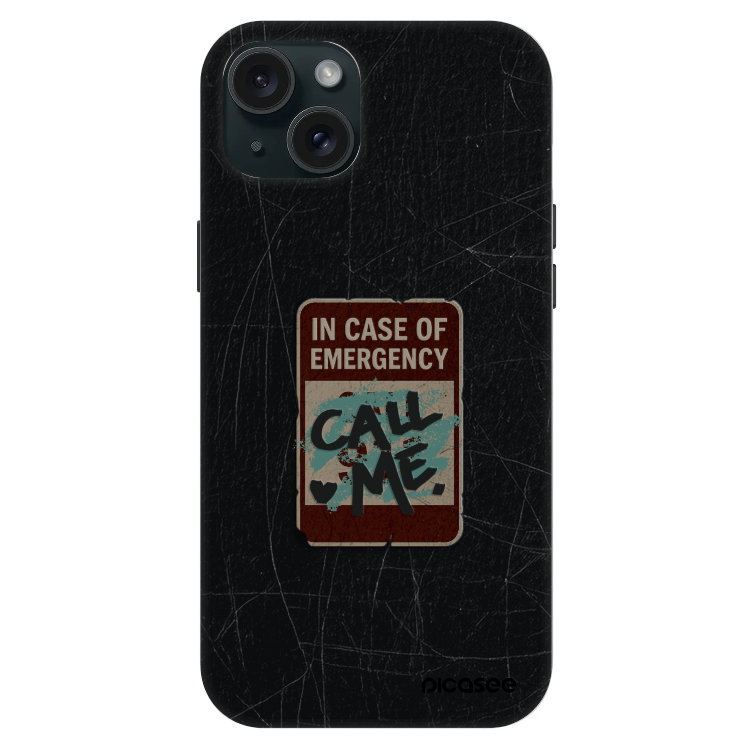 Picasee Fashion Case MagSafe za Apple iPhone 15 Plus - EMERGENCY