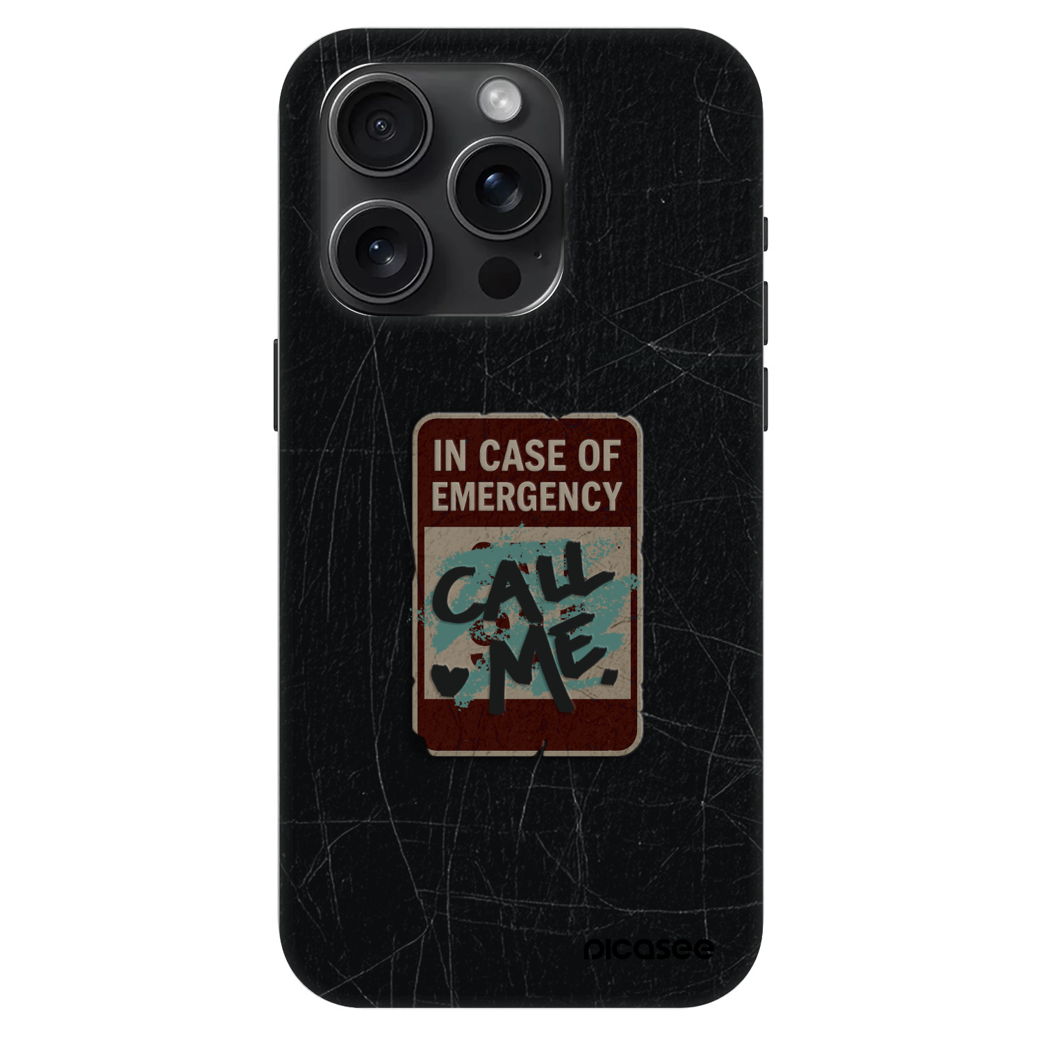 Picasee Fashion Case MagSafe za Apple iPhone 15 Pro - EMERGENCY