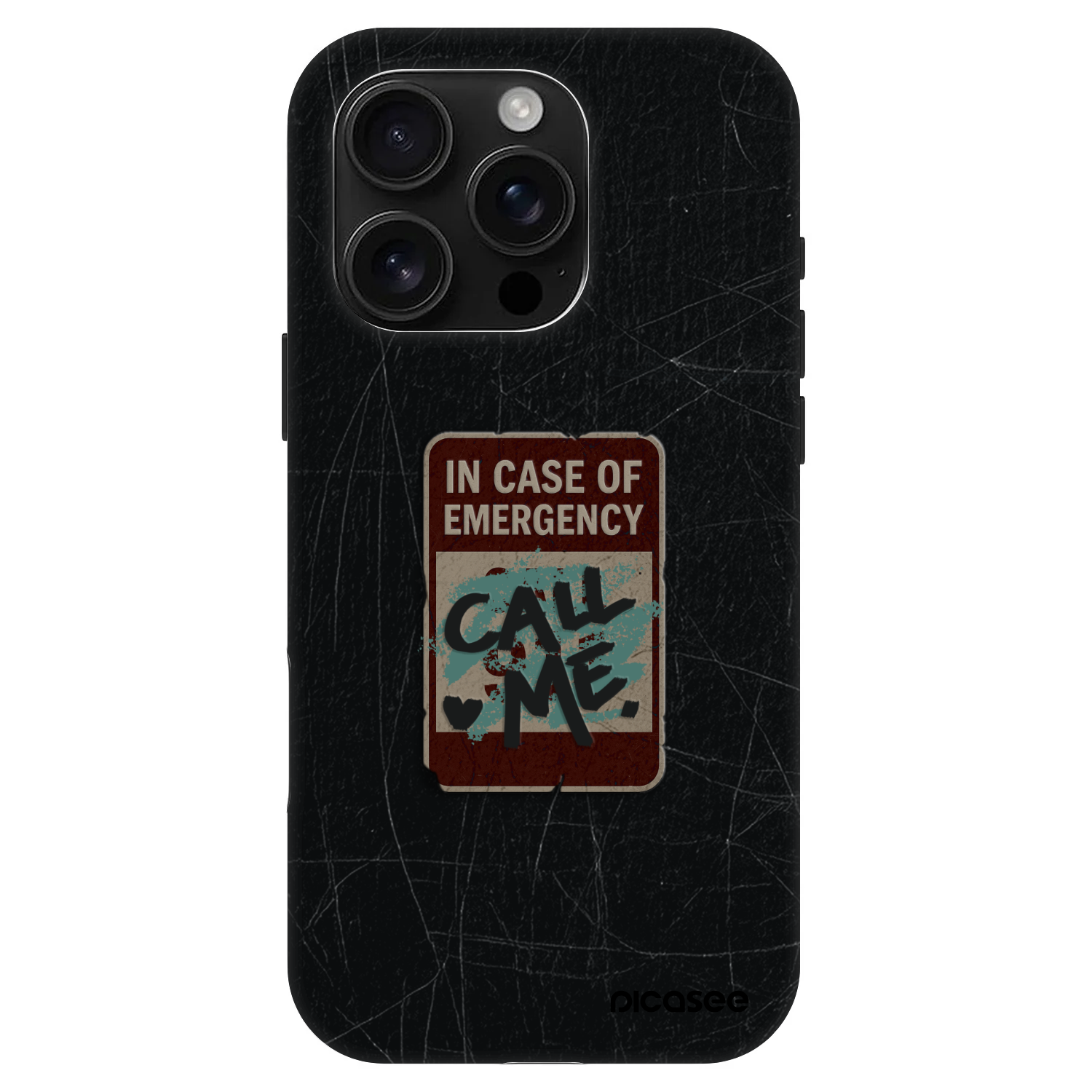 Picasee Fashion Case MagSafe za Apple iPhone 16 Pro - EMERGENCY