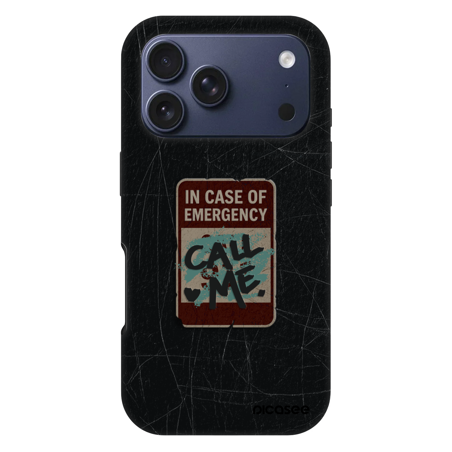 Picasee Fashion Case MagSafe za Apple iPhone 17 Pro - EMERGENCY