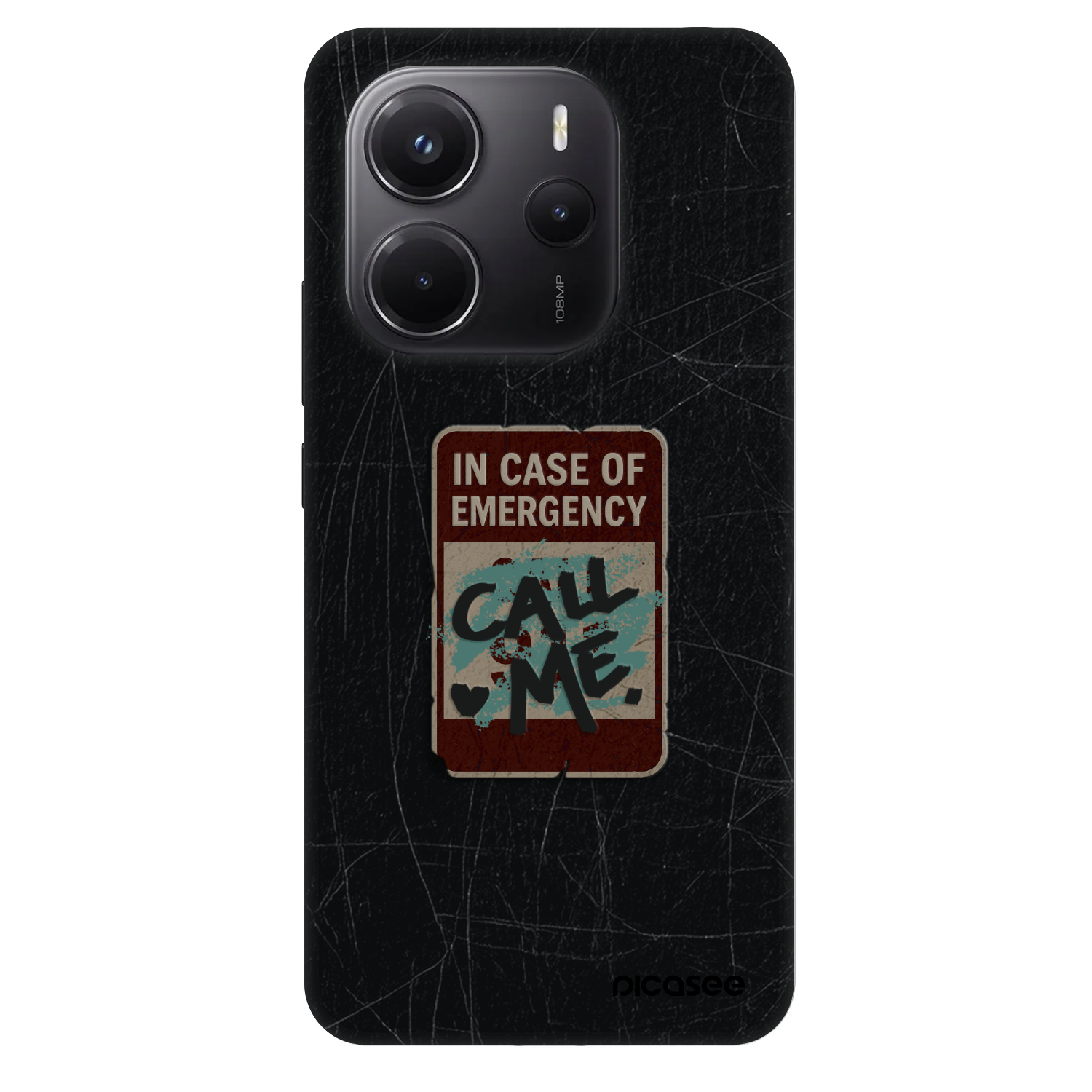 Picasee Fashion Case za Xiaomi Redmi Note 14 4G - EMERGENCY