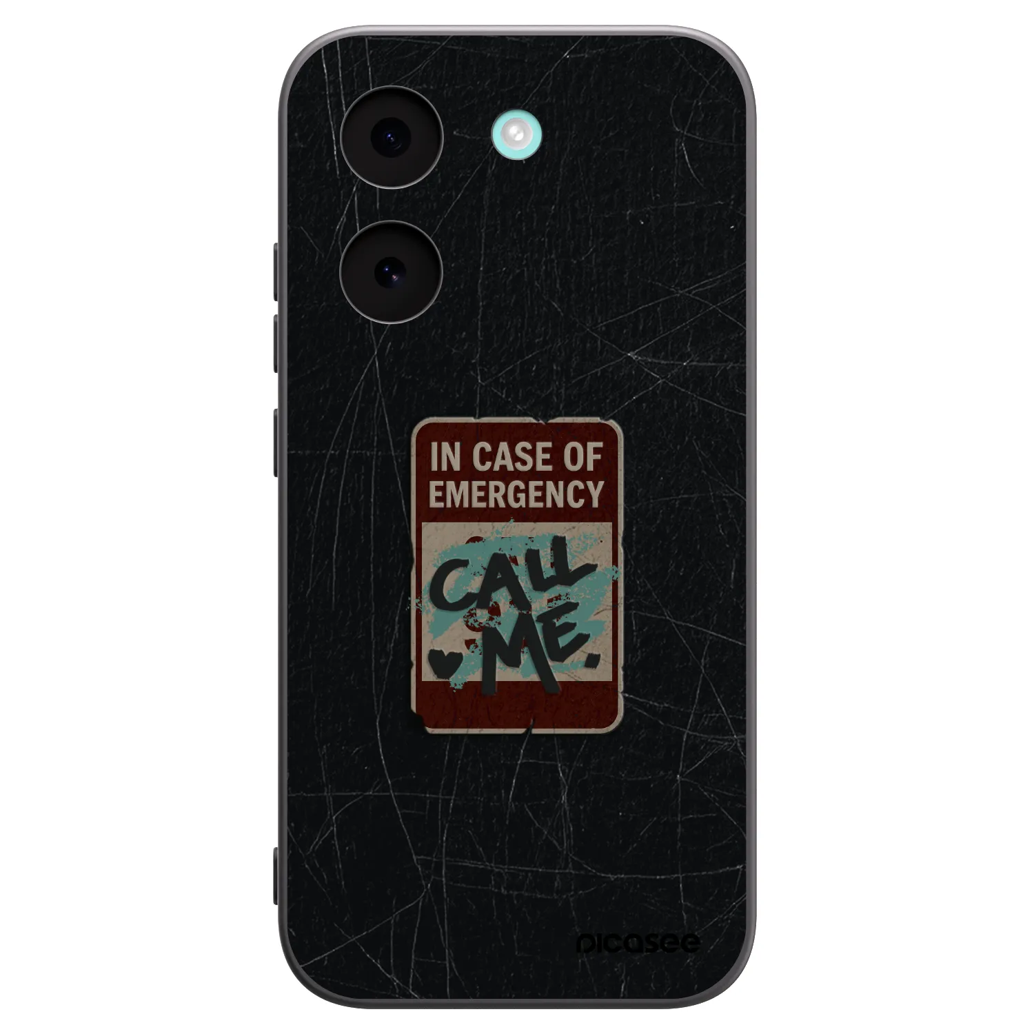 Picasee silikonski črni ovitek za Xiaomi Poco X8 Pro - EMERGENCY