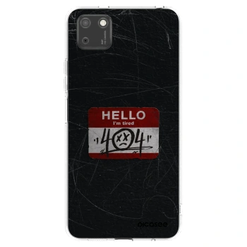 Picasee silikonski prozorni ovitek za Huawei Y5P - HELLO 404