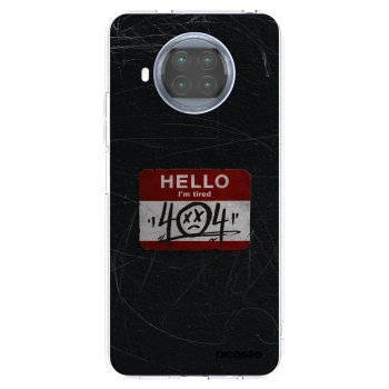Picasee silikonski prozorni ovitek za Xiaomi Mi 10T Lite - HELLO 404